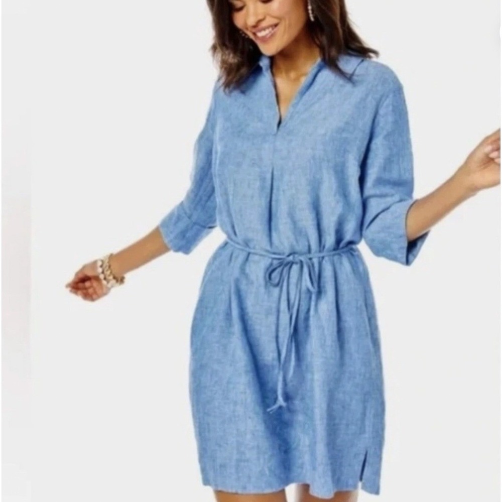 Lilly Pulitzer‎ Pilar Tunic Linen Dress XS